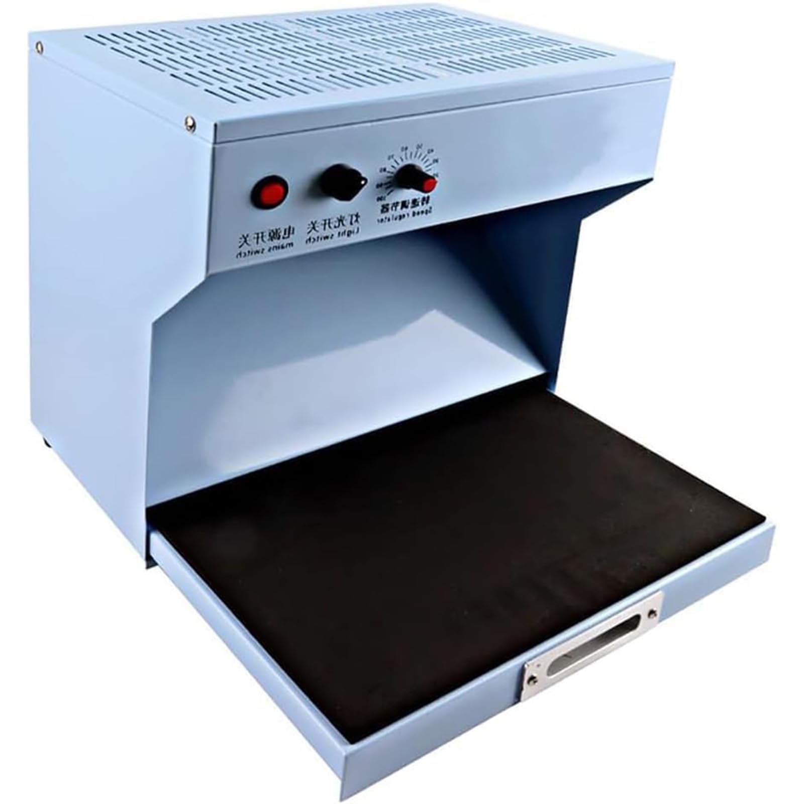 Mesa Limpia con Campana De Flujo Laminar Vertical, Trabajo Portátil Aire para Un Entorno Libre Polvo, Ideal para La Reparación Pantallas LCD Teléfonos Móviles