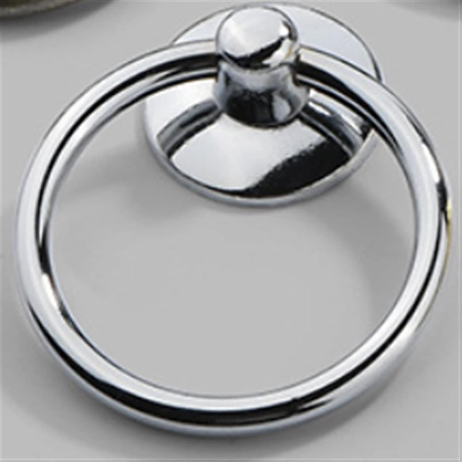 Cabinet Knob Cupboard Drawer Pull Handle Dresser Ring Pulls Kitchen Handles for Furniture 10Pcs(Silver)