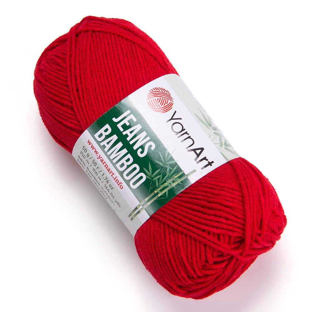 YarnArt El Örgü İpi JEANS BAMBOO, 144, 10x50 gr