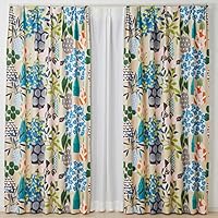 新品フラワーカーテン178cm 楽天市場】カーテン くまのプーさん フラワー カーテン 幅100cm 2枚入