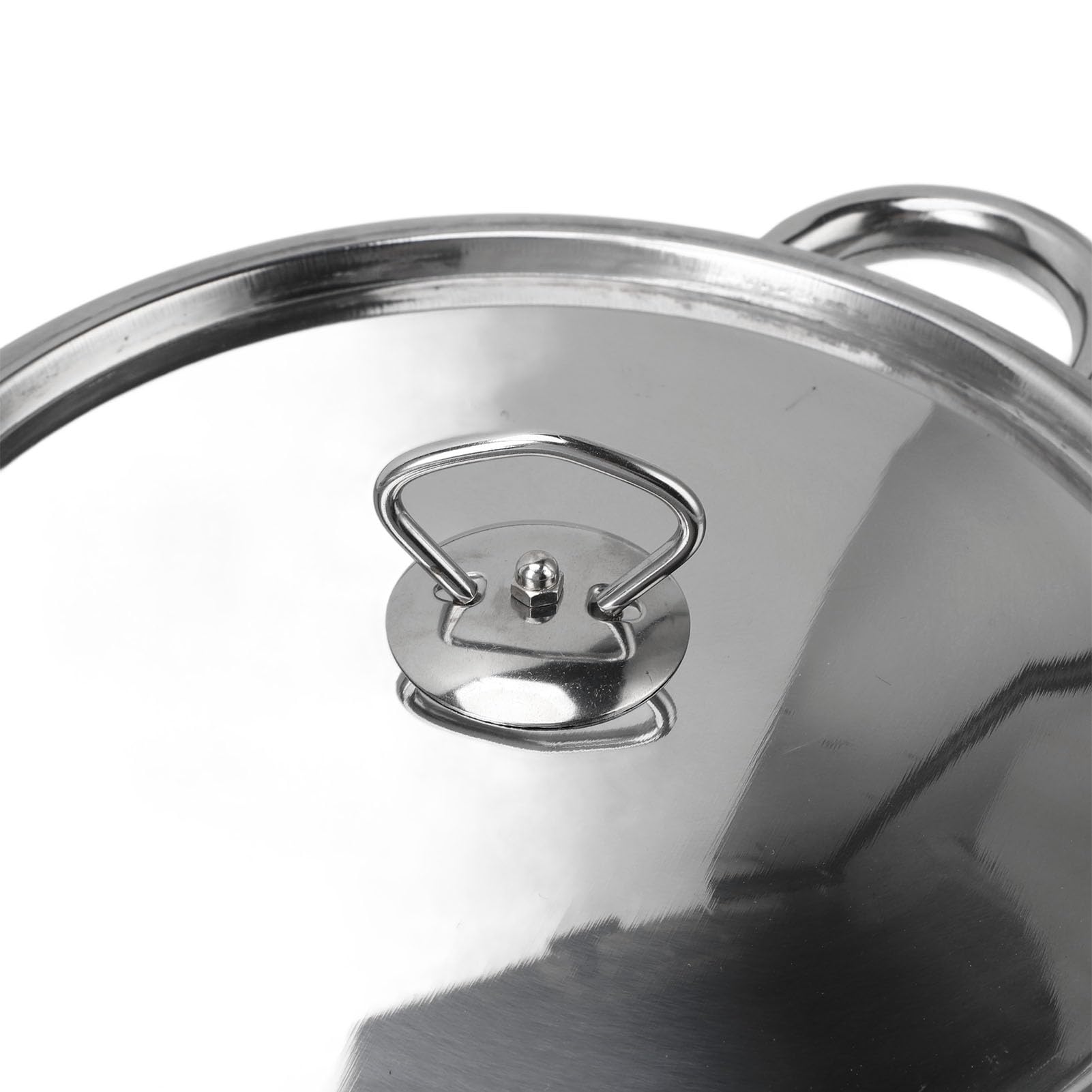 Acouto Juego de Utensilios de Cocina de Acero Inoxidable, Ollas y Sartenes Pequeñas para Cocinar con Asas a Prueba de Calor, Apto para Horno de Inducción para Freír, Hervir y Guisar