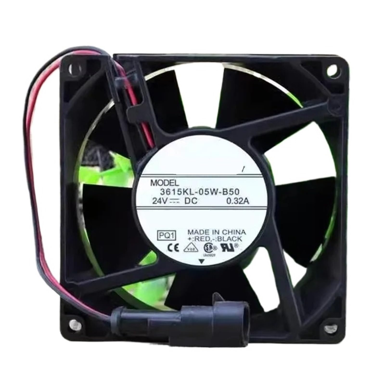 LZIKKGKI 3615KL-05W-B50 24V 92 * 92 * 38MM 0.32A 9CM Double Ball Cooling Fan