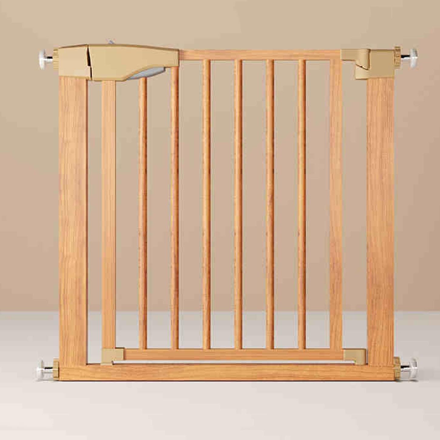 Barriera di sicurezza per cancello per scale per scale regolabile isolamento recinzione barriera per porta della cucina adatta a cancello di sicurezza per animali domestici di larghezza 75-82 cm
