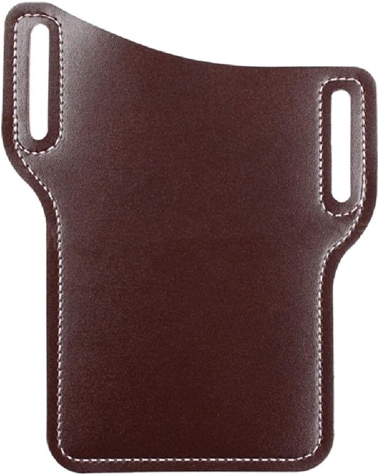 Leather Waist Bag Cellphone Holster Mens Belt Bag Phone Pouch Wallet Case for Phone 6.7 inch cartera de cuero para celular - 202192403
