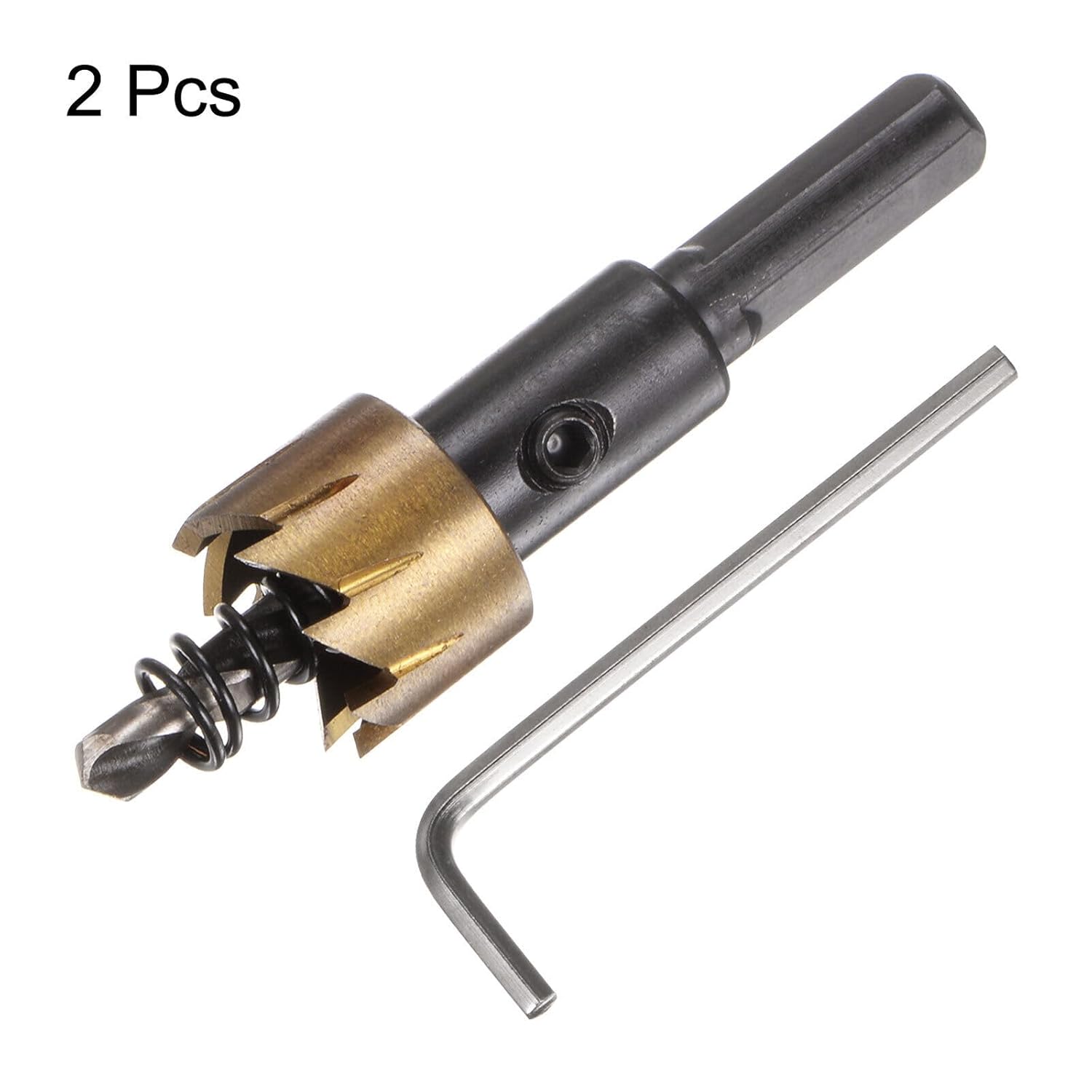 Toolparts and Accessories 2pcs 18.5mm M35 HSS (High Speed Steel) Hole Saws Drill Bits for Stainless Steel (#CN#130824-08645)