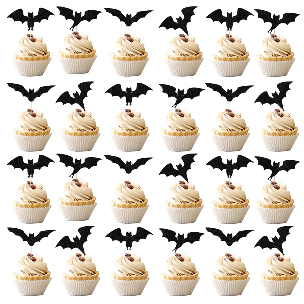 Lot De 24 Décorations Pour Cupcakes Halloween Décorations