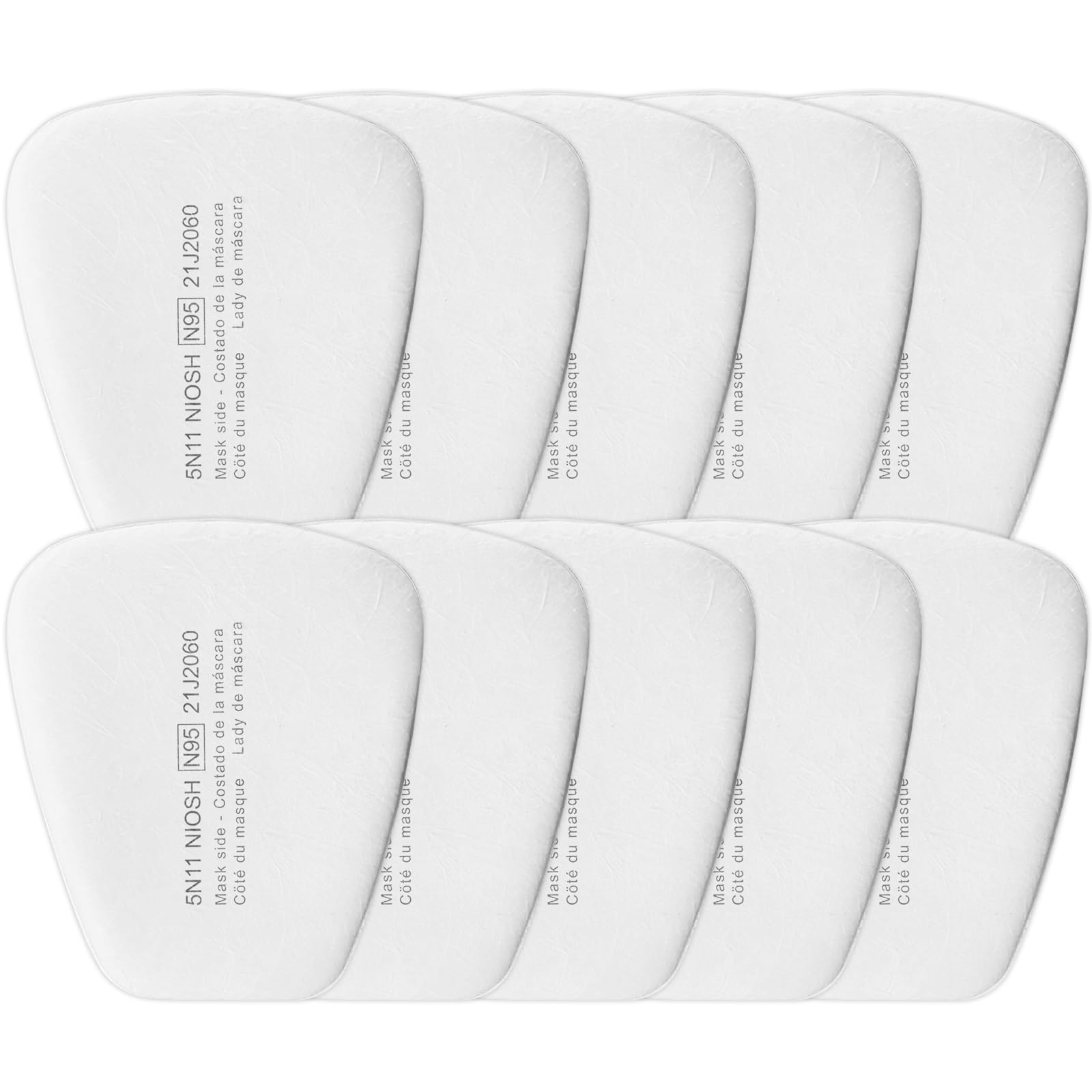 Demi-masque de protection respiratoire réutilisable avec lunettes de protection – Masque professionnel contre la poussière et les gaz avec filtre pour poussières fines, gaz et peinture | Idéal