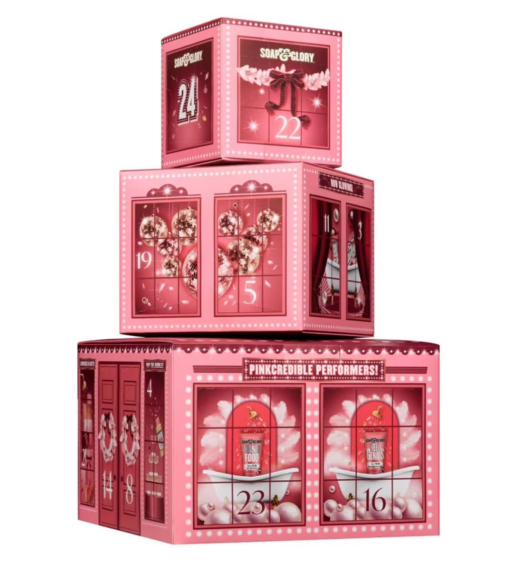 Soap & Glory 24 Days to Roam The Foam Advent Calendar : Amazon.co