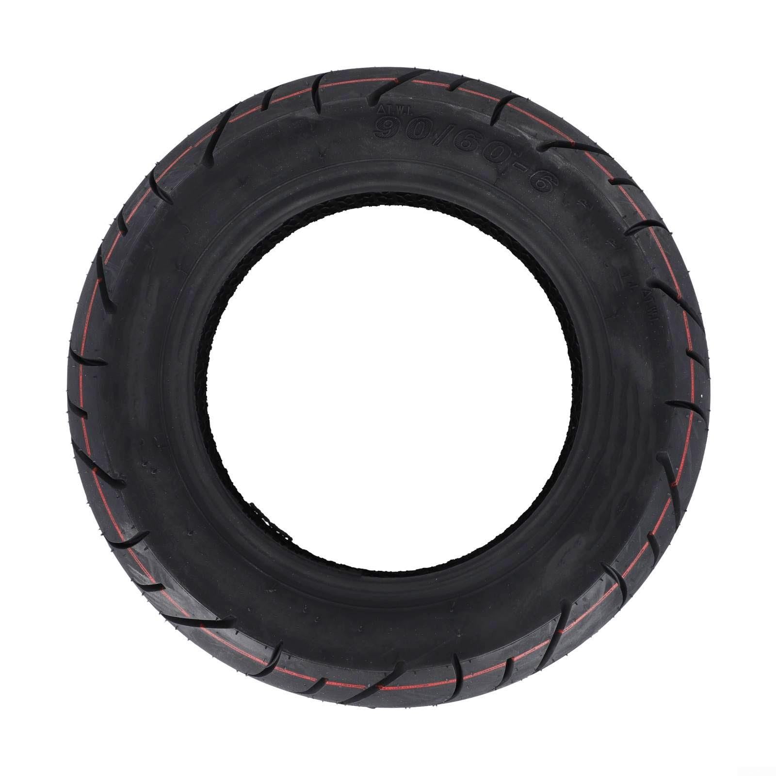 Pneu résistant à l'usure 90/60-6 tubeless anti-déformation pour trottinette