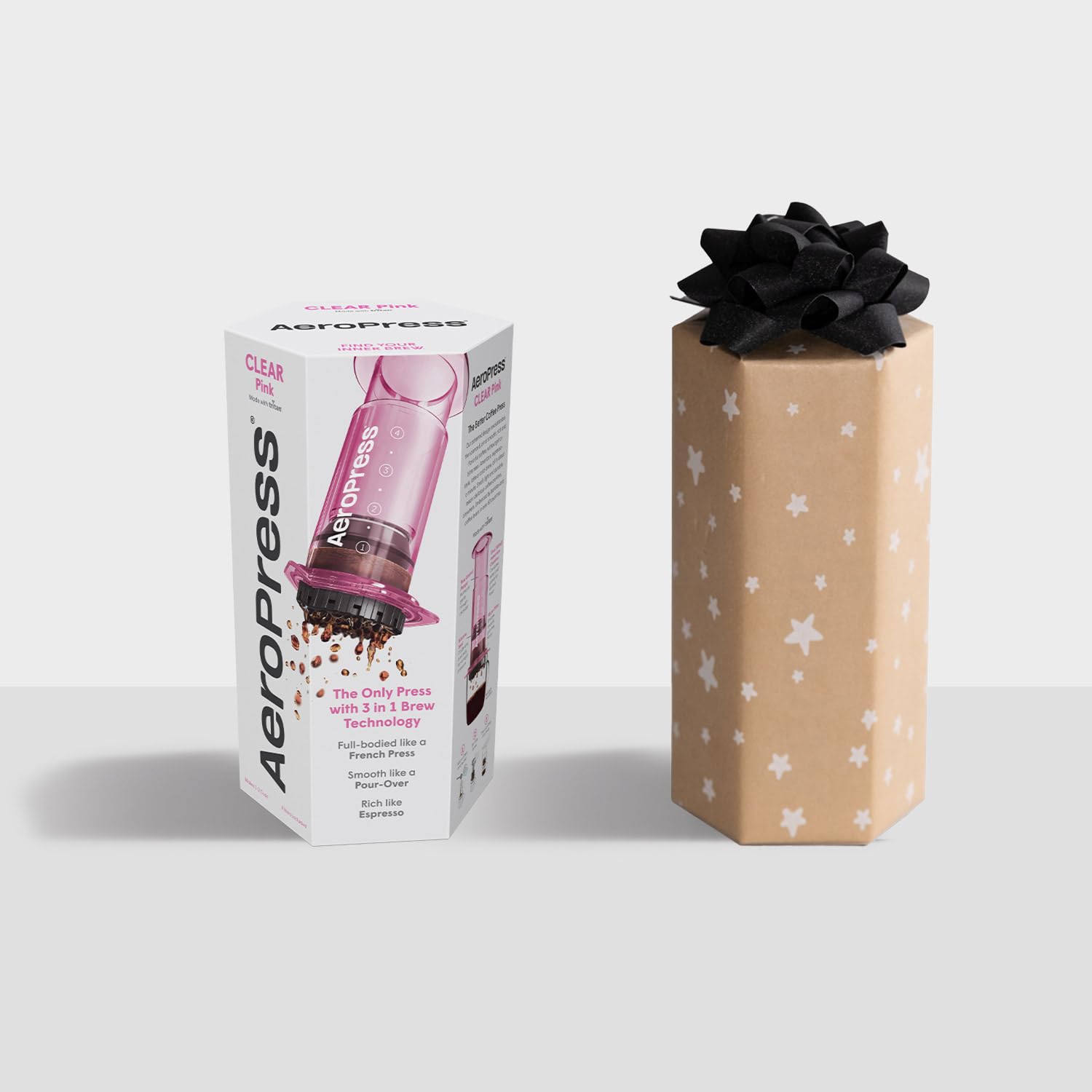 エアロプレス　ピンク　べーちゃ Amazon | AeroPress (エアロプレス) クリアコーヒープレス – 3