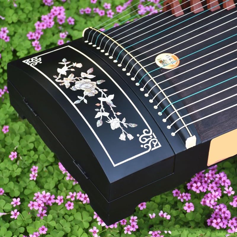 JITEM Guzheng, Traditional Chinese 21-String Instrument, Handmade Solid Wood Performance-Grade Guzheng, Suitable for Beginners and Professionals(Color:9)