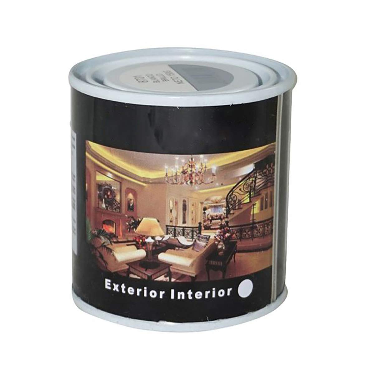 H HANSEL HOME Pintura Esmalte al Disolvente para Madera y Metal, Pintura Alquidica de Rápido Secado para Superfícies Interiores y Exteriores(Negro Satinado, 125 ML) — view 51