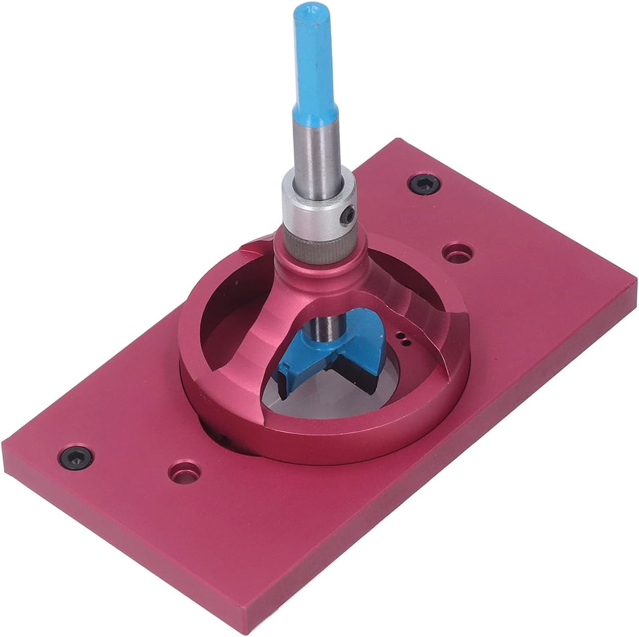 Hinge Jig Kit, Hinge Boring Jig Kit Woodworking Hole Drilling Guide Locator Aluminium Alloy for Door Hole Opener Cabinet Hardware, Hole Opener, Hinges