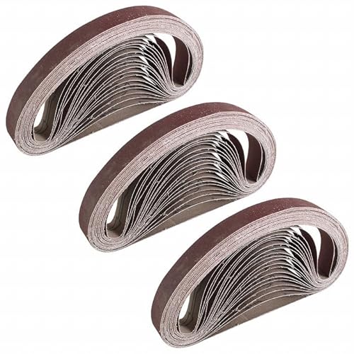 『♯180 20mm×520mm』30枚セット ベルト ペーパー 電動 ディスク サンダー 交換用 エンドレス ペーパー 金属 研磨 幅 2cm