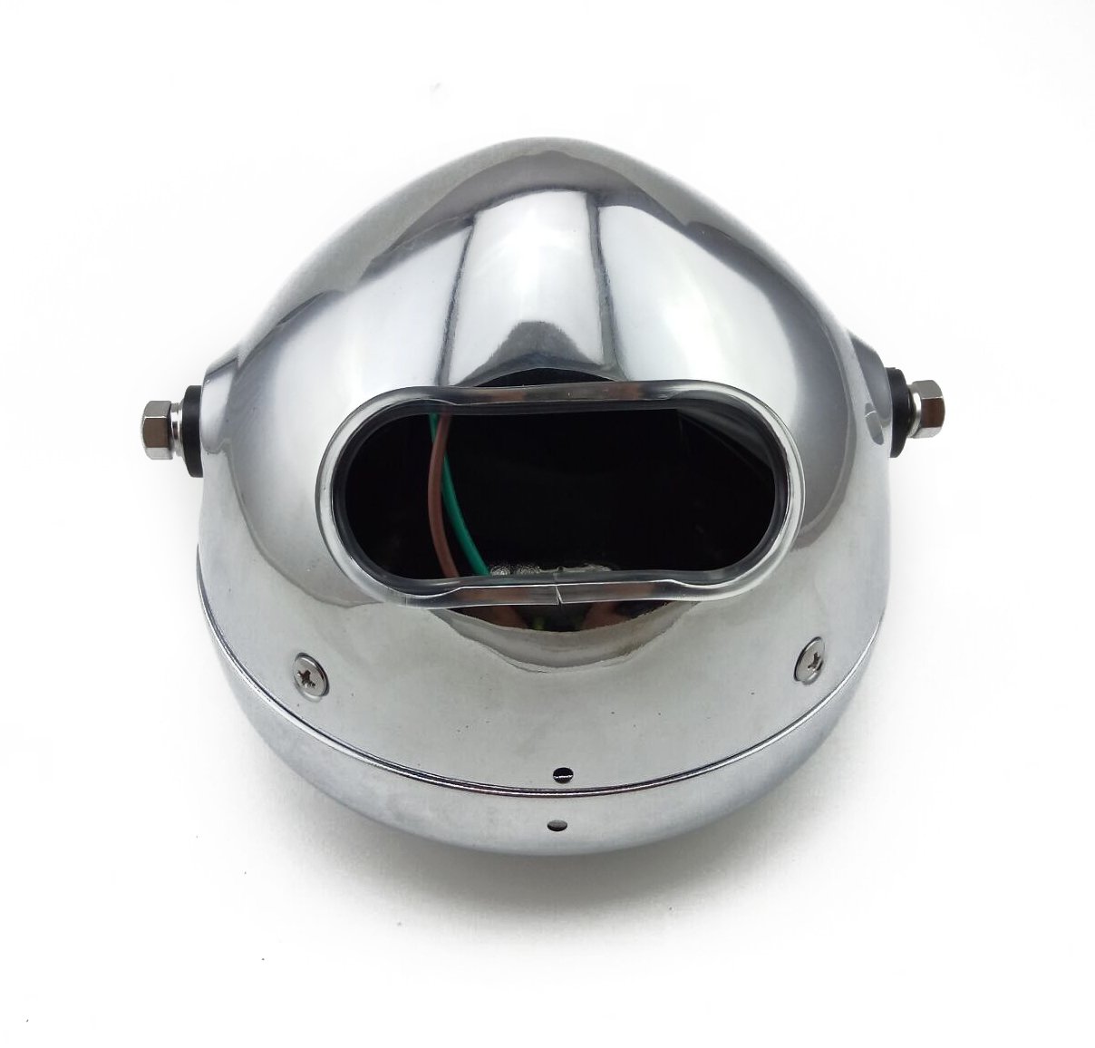 Amazon | TASWK バイク 汎用 ガラスレンズ ヘッド ライト12V 6.5inch