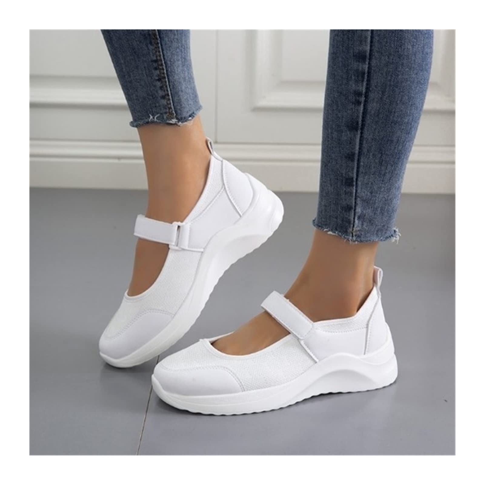 platform mesh sneakers