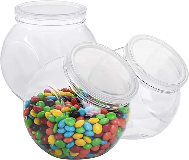 clear plastic cookie container