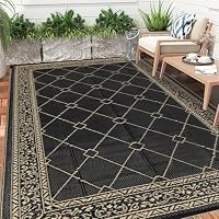 Enyhom Tapis d'extérieur imperméable pour patios - 150 x 210 cm