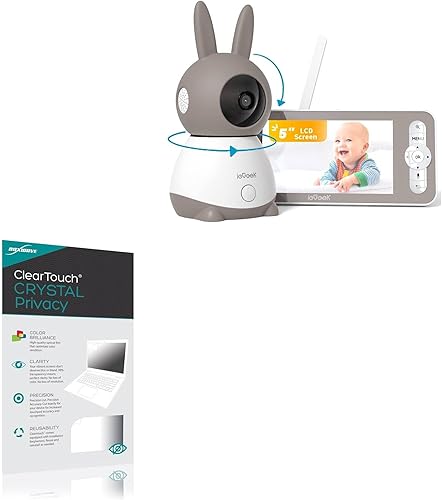 BoxWave Protector de pantalla compatible con ieGeek Video Baby Monitor ClearTouch Crystal Privacy (paquete de 2), protector de pantalla de