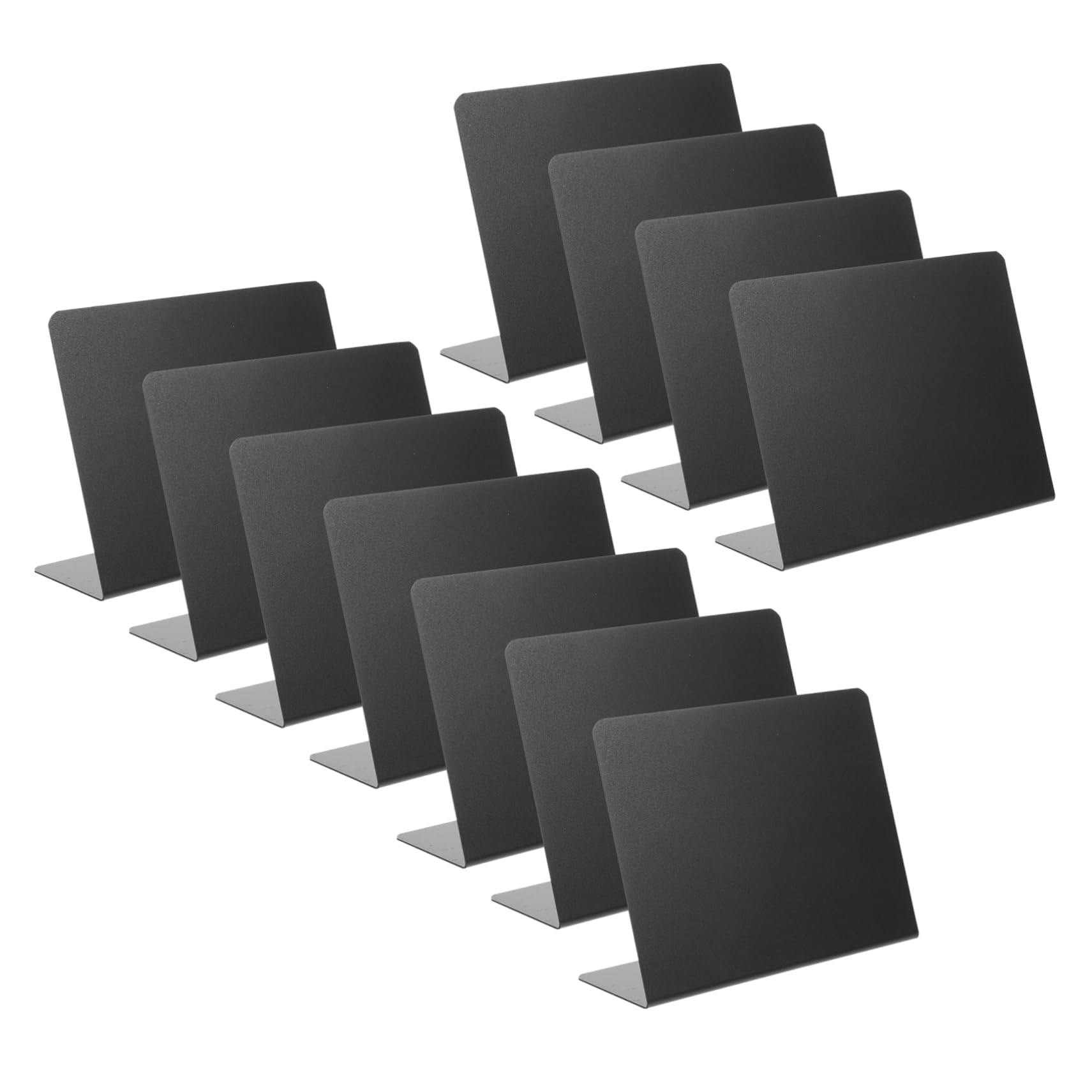 4 Sätze Desktop-kuchen-dessert-etikettenkarte Planke Zeichen Anzeige Led-notiztafel Mit Farben Kuchendekorationen Großes Tafelschild Anzeigetafel Kreidetafel Schreibtisch Plastik