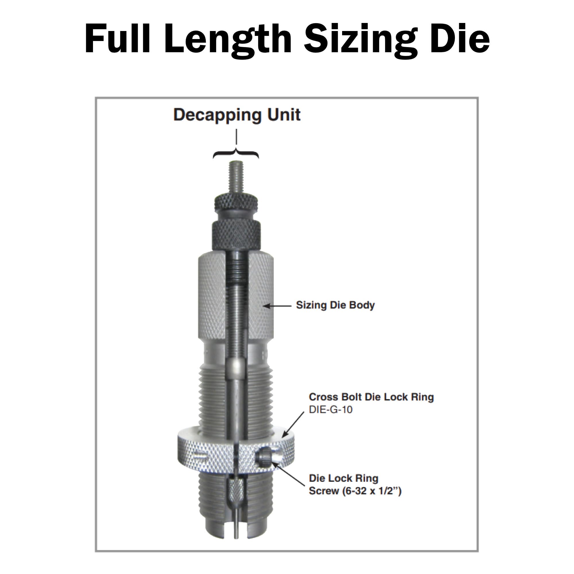 Amazon.com : Forster Products DIE Set 6MM XC Ultra™ Micrometer