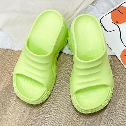Intini Women Wedge Platform Sandals Thick Sole Open Toe Comfort Summer Casual Slippers Platform Heel Wedge Shoes #TOP3