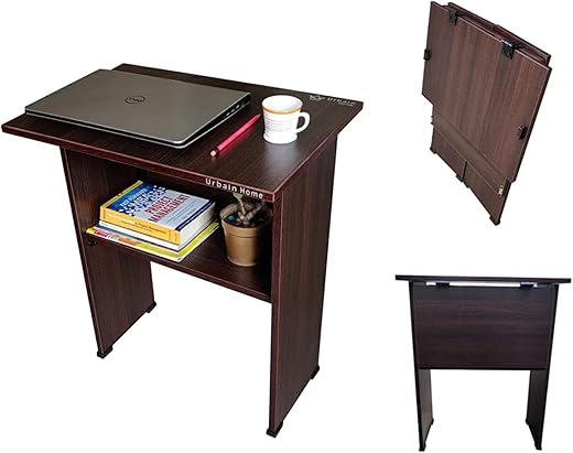 Urbain Home Folding Study Table I Multipurpose Foldable and Portable Laptop Desk I No-Assembly Computer Table for Home Office I Engineered Wood…