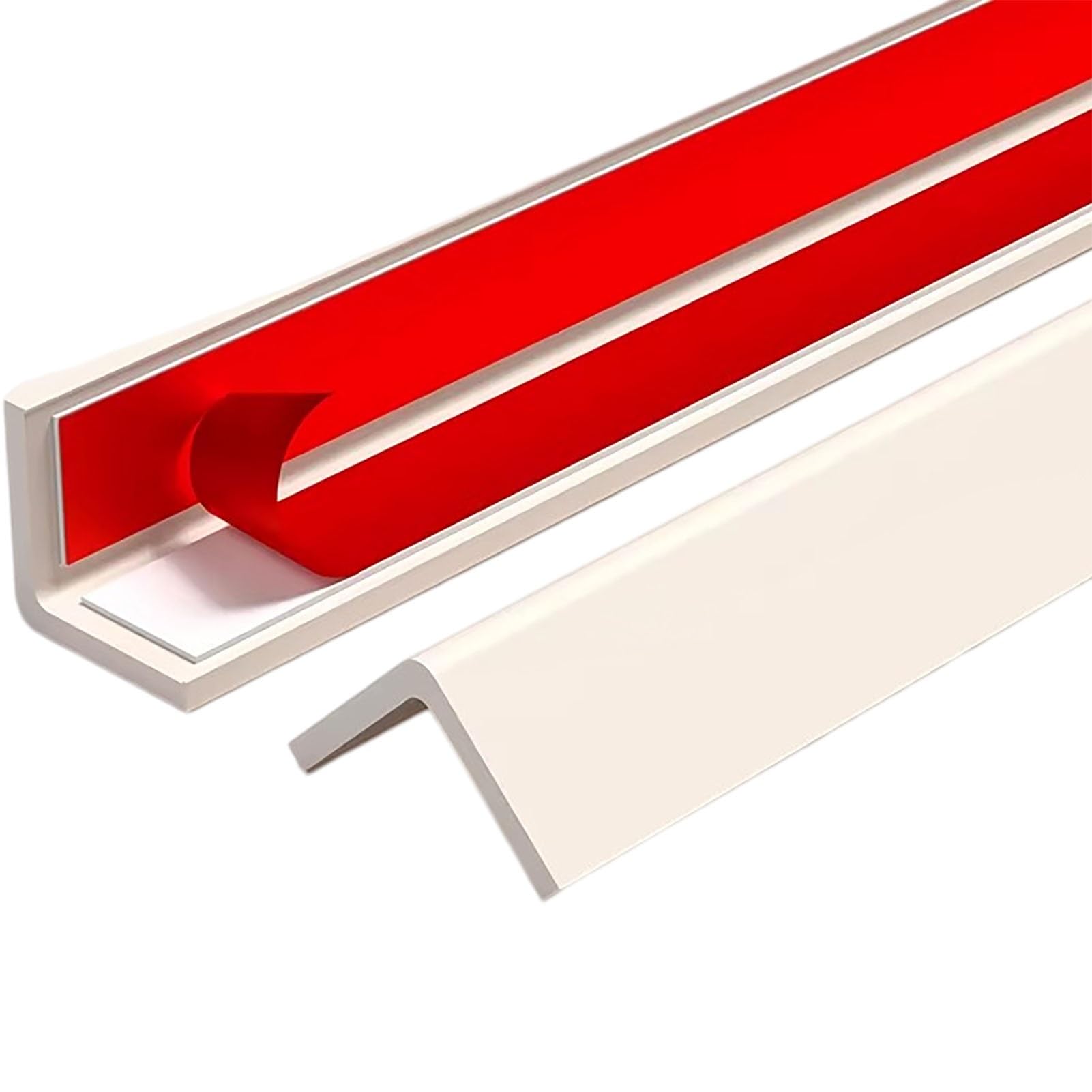 Protectores autoadhesivos de pared de 1,5 x 100 cm para protección de esquinas en el baño