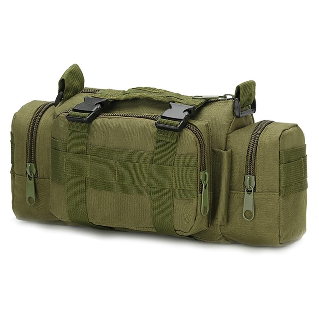 Sac banane tactique 3P WLXW en tissu 600D résistant pour airsoft et chasse
