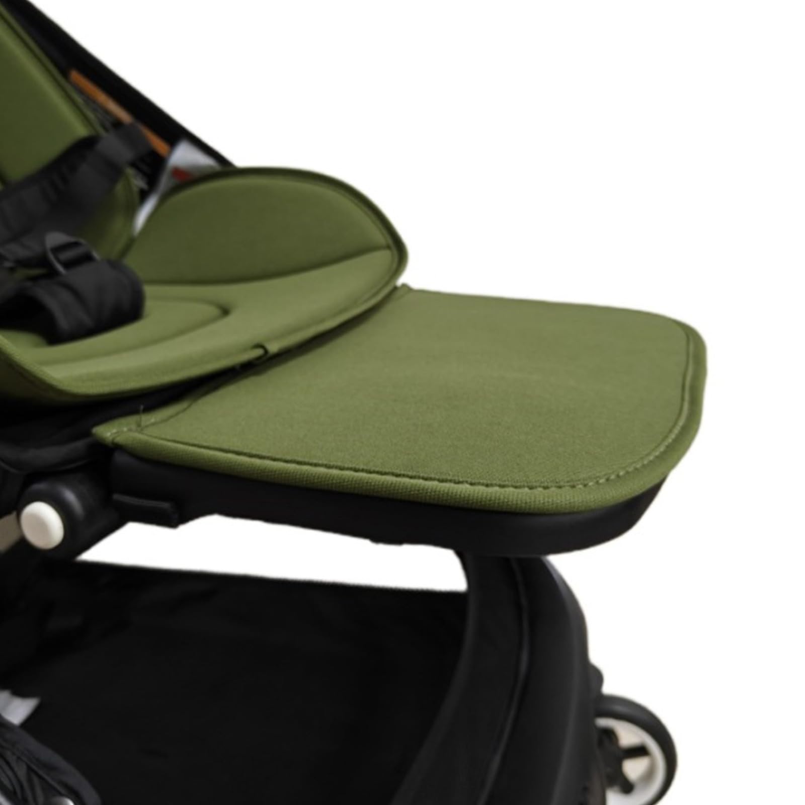 Planche d'extension pour siège inclinable avec connexion stable, vert