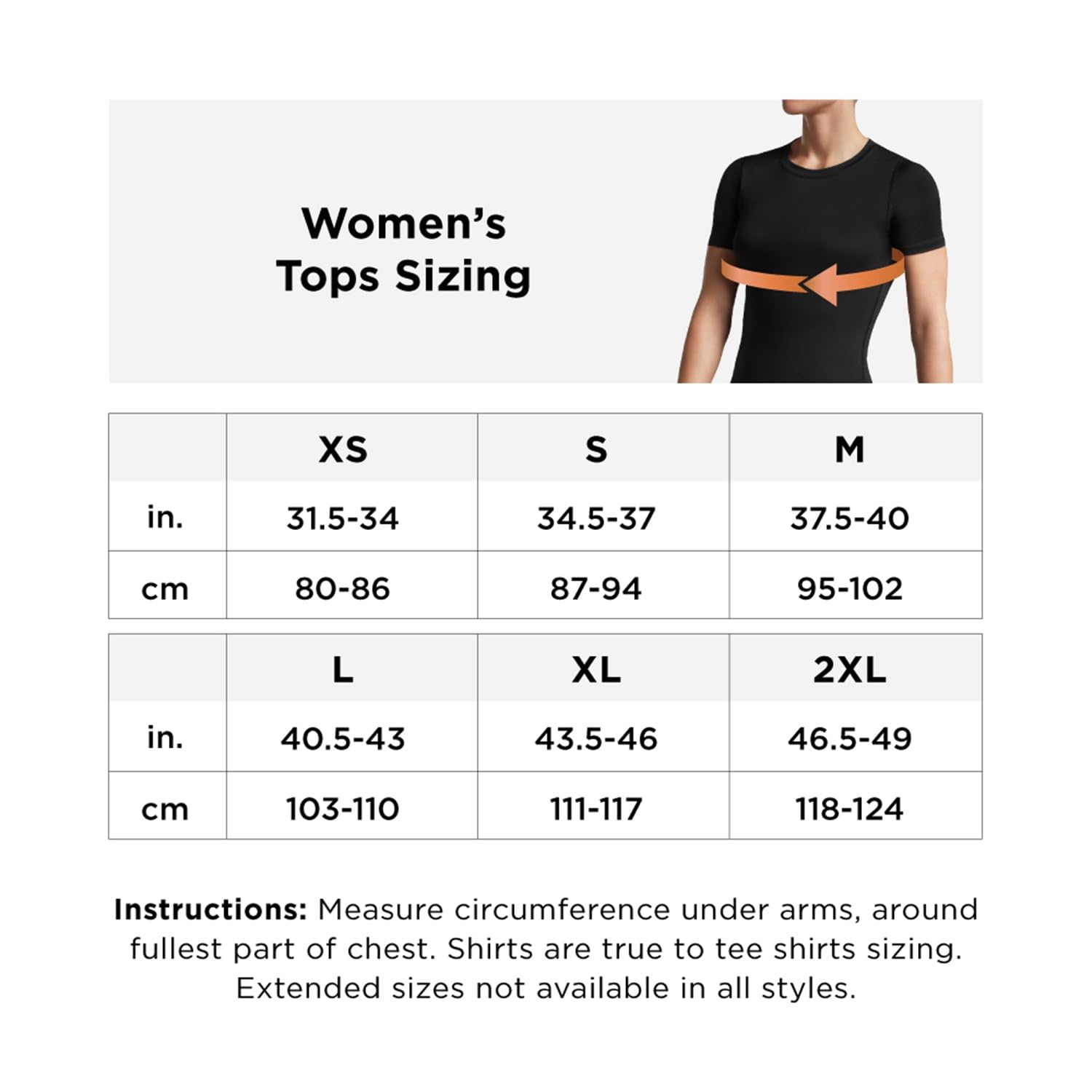 Tommie Copper Damen Schulterzentriertes Stützshirt Kurze Ärmel (1er Pack)