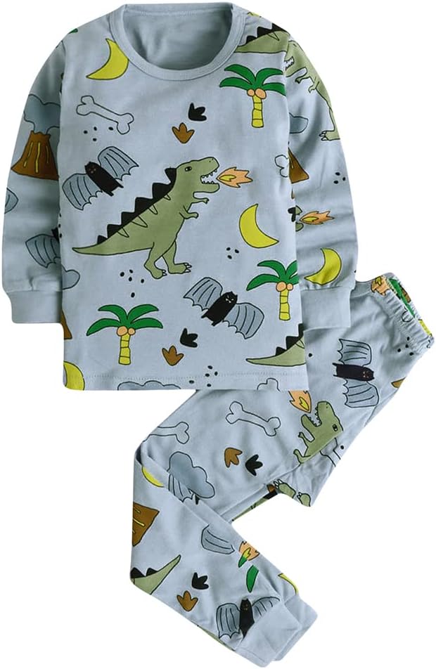 Hopscotch Boy's Cotton Graphic Print Pyjama Set Pack of 1