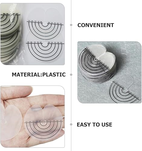 Miniatura 2 de Cabilock Protectores de protección térmica para extensiones de cabello, 50 unidades, almohadillas de extensión de cabello, protector de cuero