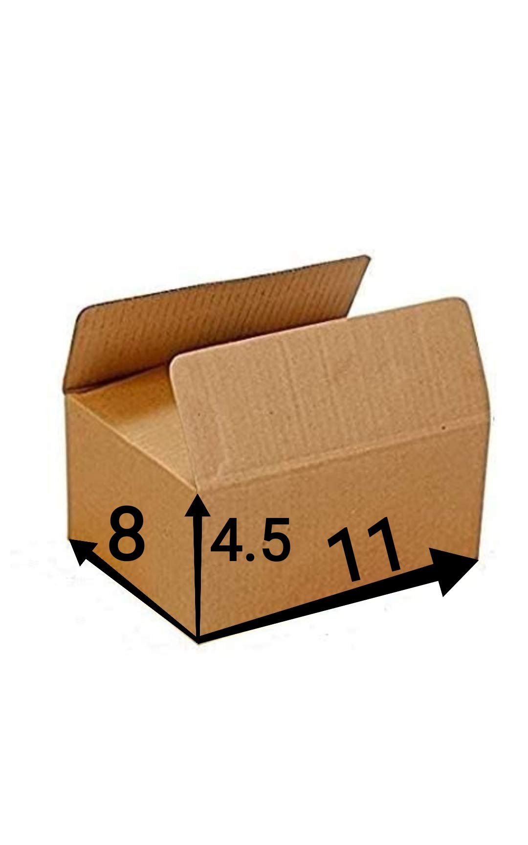 BOTAD® 3 Ply Corrugated Brown Box/Shipping Boxes/Packaging Boxes 11 inch x 8 inch x 4.5 inch - Pack of 50 Boxes (B07CXW2QCJ) Amazon Price History, Amazon Price Tracker
