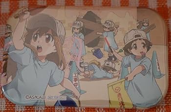 新品★はたらく細胞【血小板】プリンセスカフェ★缶バッジ 新はたらく細胞 血小板 プリンセスカフェ缶バッジ 大人気