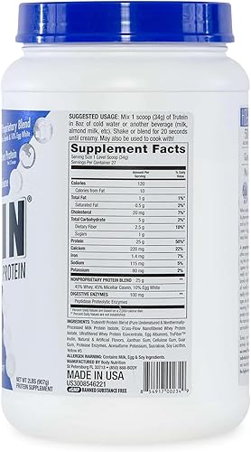 Vista 67 de Body Nutrition Trutein Mezcla de proteínas