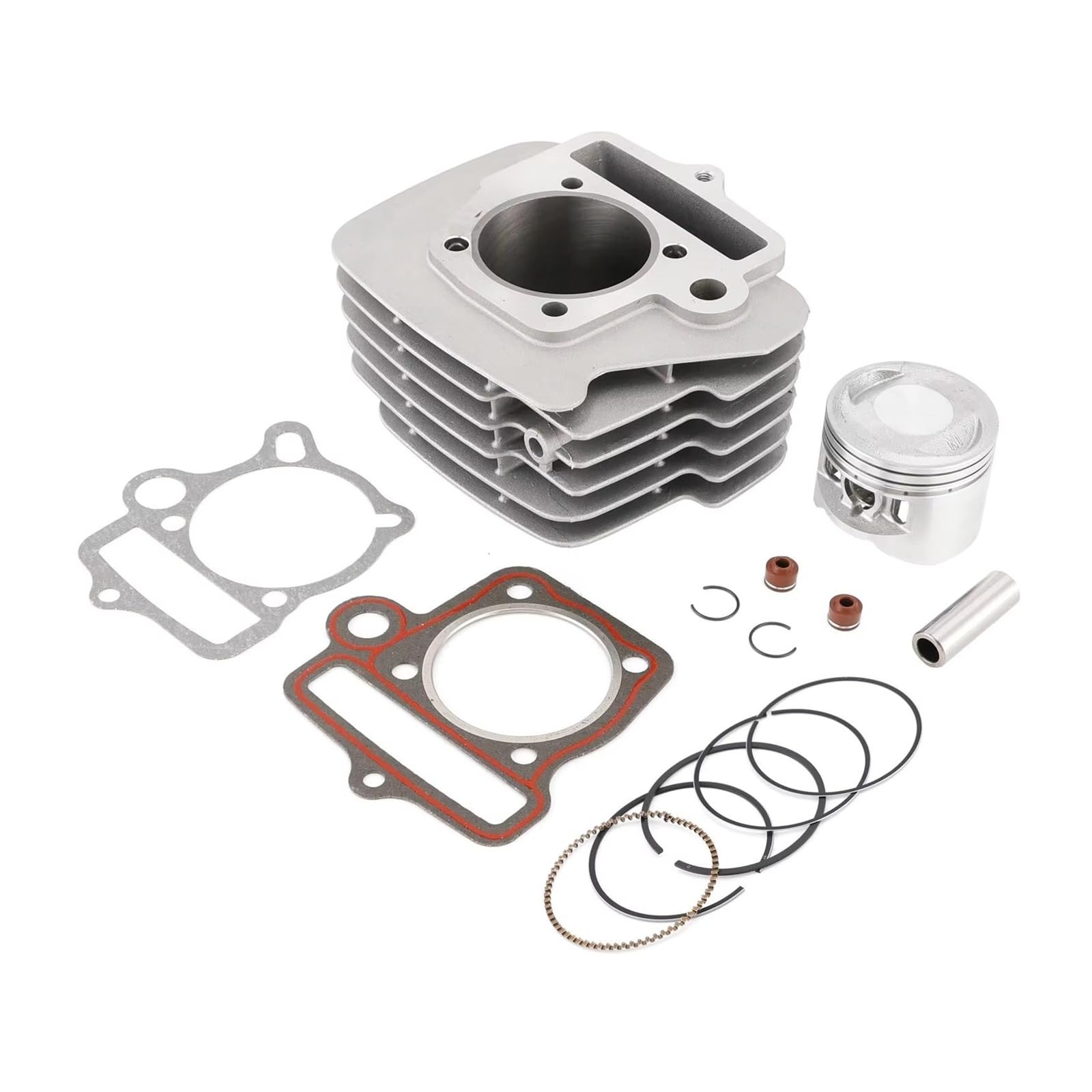 Chemise Cylindre Kit KIT Joints PISTON Cylindre 56MM, Pour YX 140cc 150cc PITBIKES PIT BIKE Pour YX140 Pour ZS140 Piston Joints