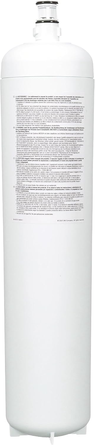 3M Flow Series Filter Cartridge HF90-CLX, 5637301, 0.2 um NOM