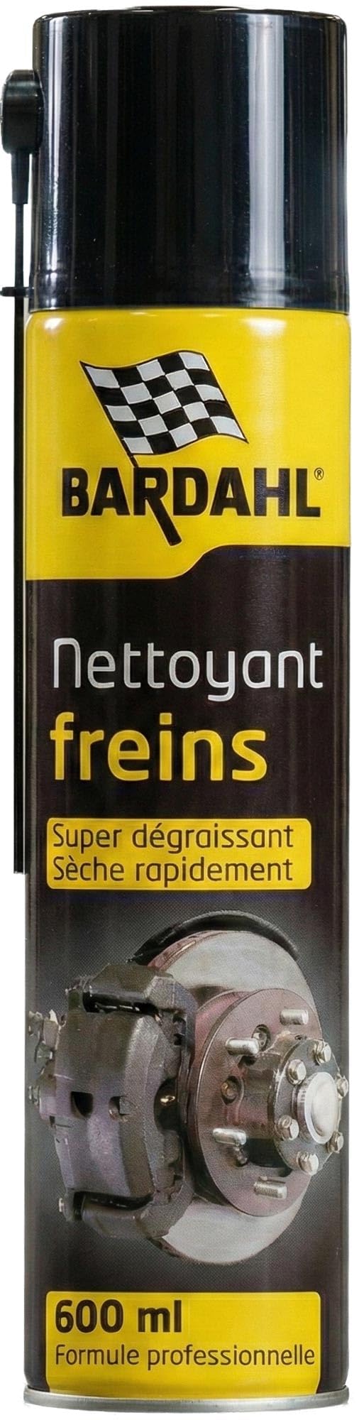 BARDAHL NETTOYANT FREINS - SUPER DEGRAISSANT - 600ml