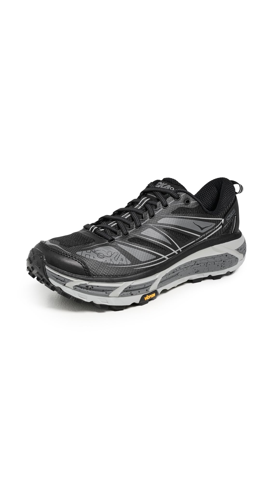 Hoka One One Men's Grey Mafate Speed 2 'Black Castle Rock'