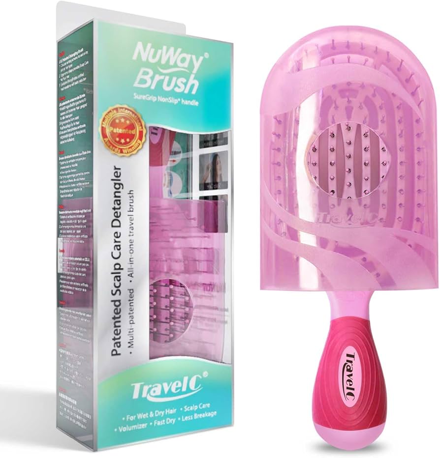 NEU HAAR ヘアブラシ Amazon.co.jp: NuWay 4HAIR® 米国特許取得済みデタングラーヘアブラシ