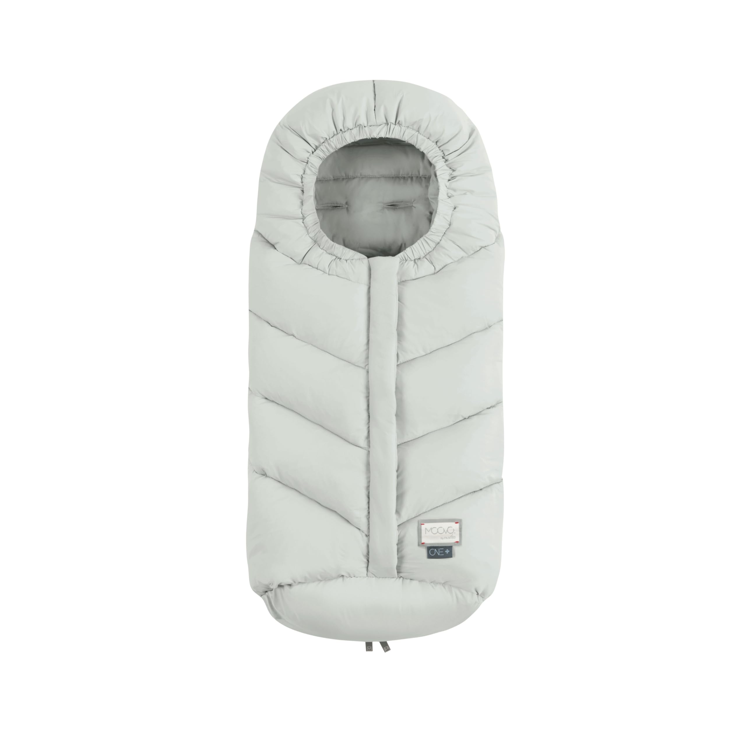 Nuvita 9920 One+ - Saco universal para cochecitos y sillas de coche | Protección de 0 a 6 meses (80 cm) | Protección hasta -18 °C e impermeable antiviento | Hielo