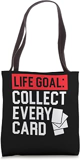 Life Goal Collect Every Card TCG Collector Trading Card Game Tote Bag