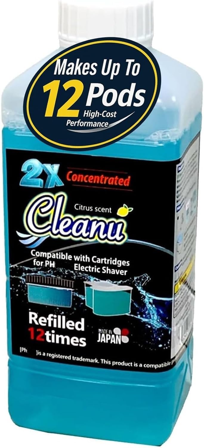 Cleanu - Philips cartridge cleaner - Refill for 12 pods - generic - Made in Japan