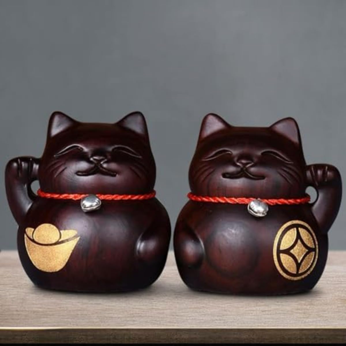 金運・招福【招き猫】ペア招き猫 縁起物 幸運 繁盛 開店祝い 贈り物 Amazon.co.jp: 金運・招福【招き猫】ペア招き猫 縁起物 幸運 繁盛 開店