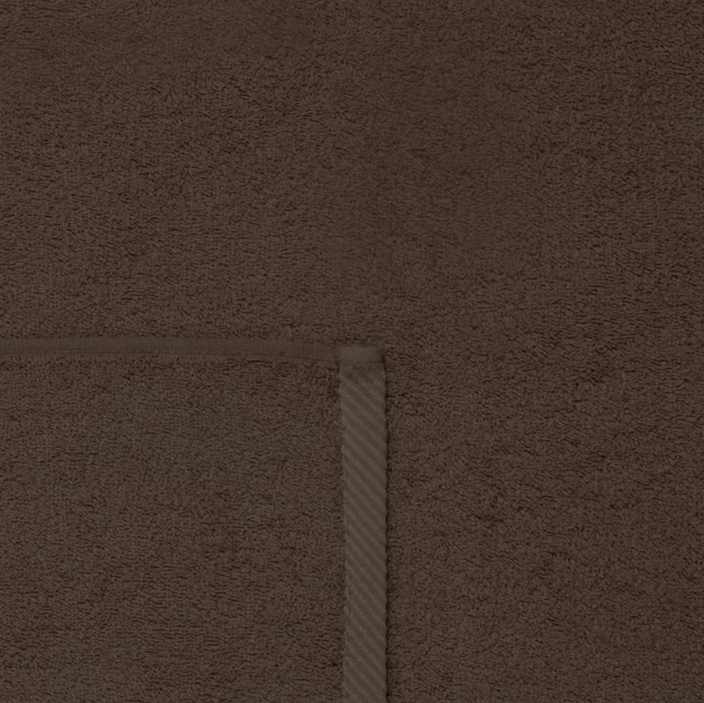 Top Towel - Set of 2 Bath Towels - 100% Cotton - 500 g/m² - Dimensions: 70 x 140 cm, Brown, Normal - Image 3