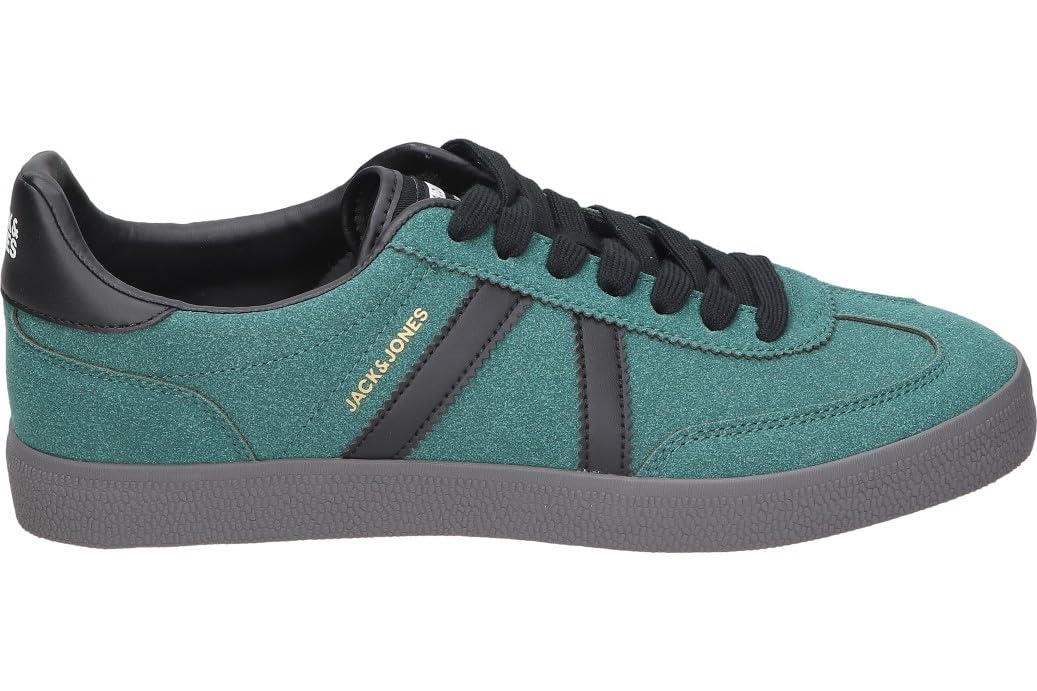 JACK & JONES JFWMAMBO SYN Suede Special Men's Lace-Up Shoes, Storm, 10 UK