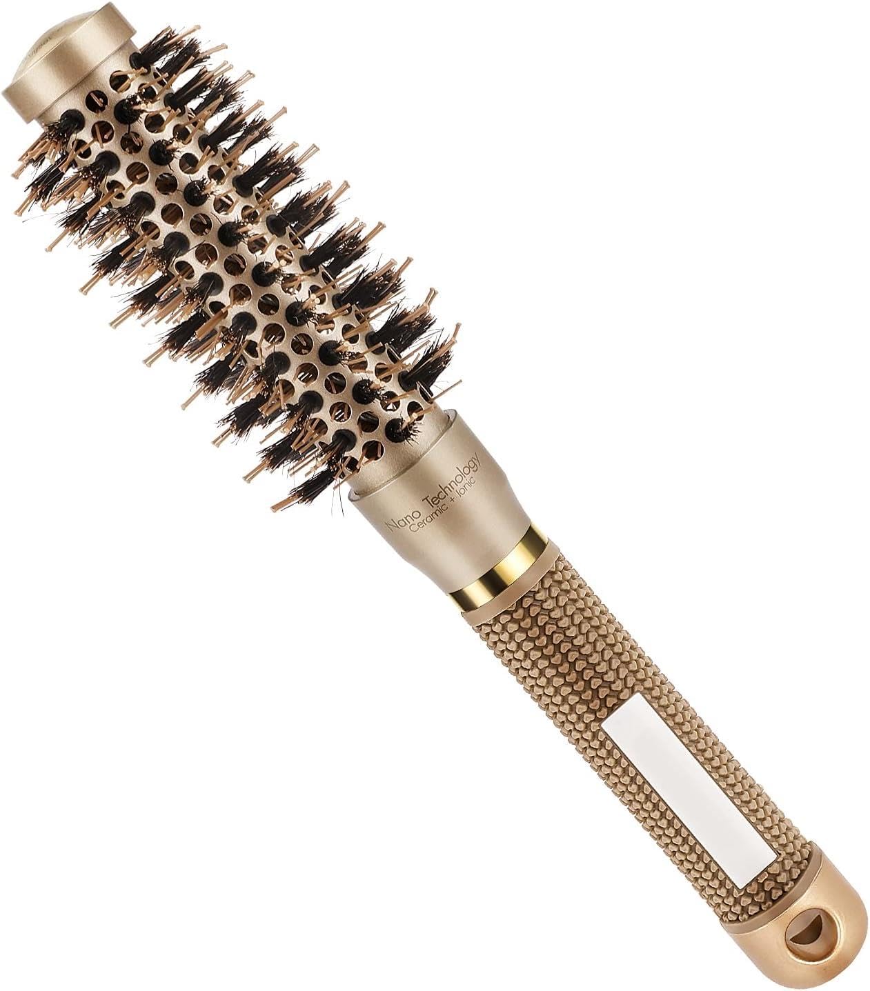 Valkyrie 25mm Nano Teknoloji Seramik + İyonik Termal Fön Saç Fırçası Profesyonel Seri 1. Kalite Salon Seri