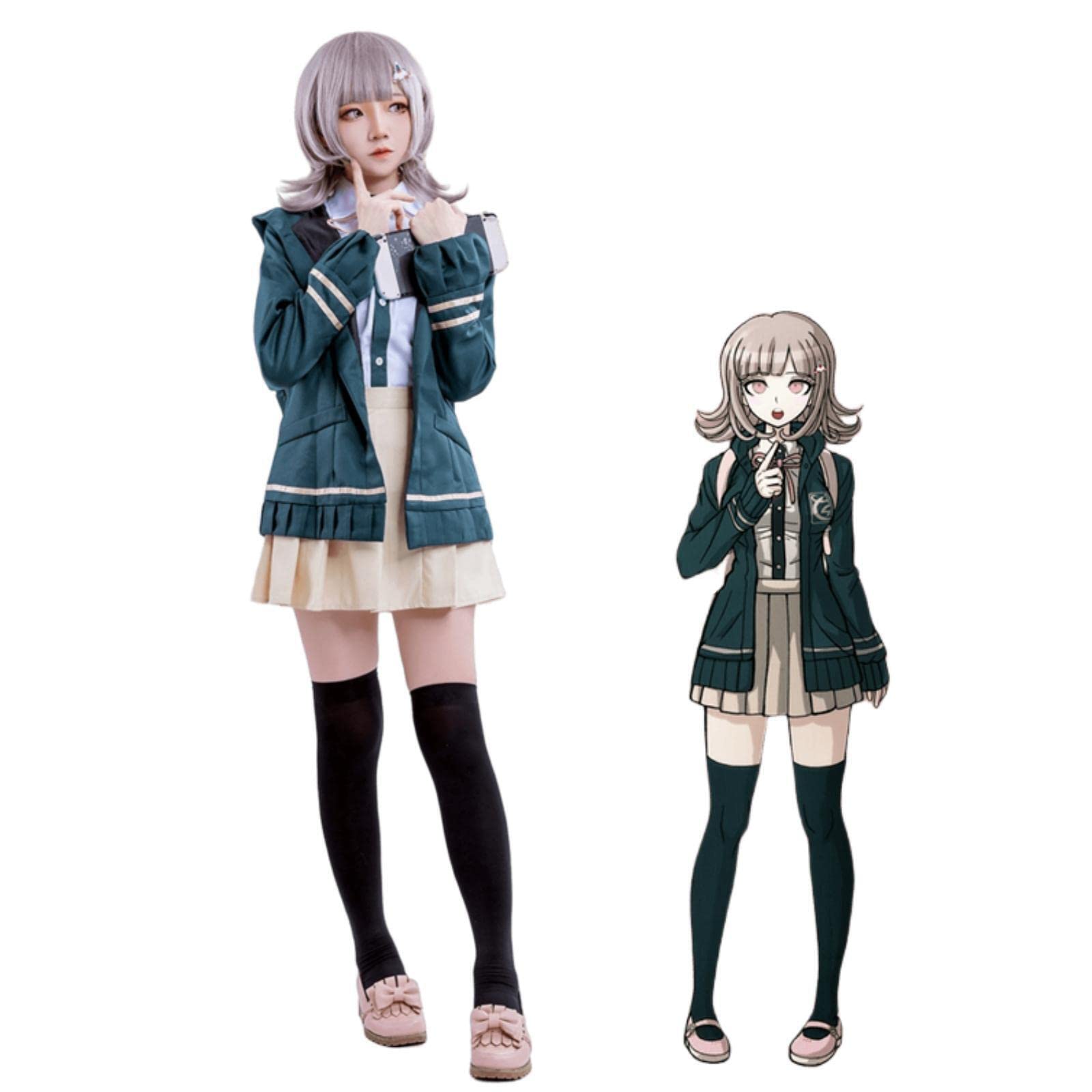 Amazon | [Essri] 七海千秋 コスプレ衣装 スーパーダンガンロンパ