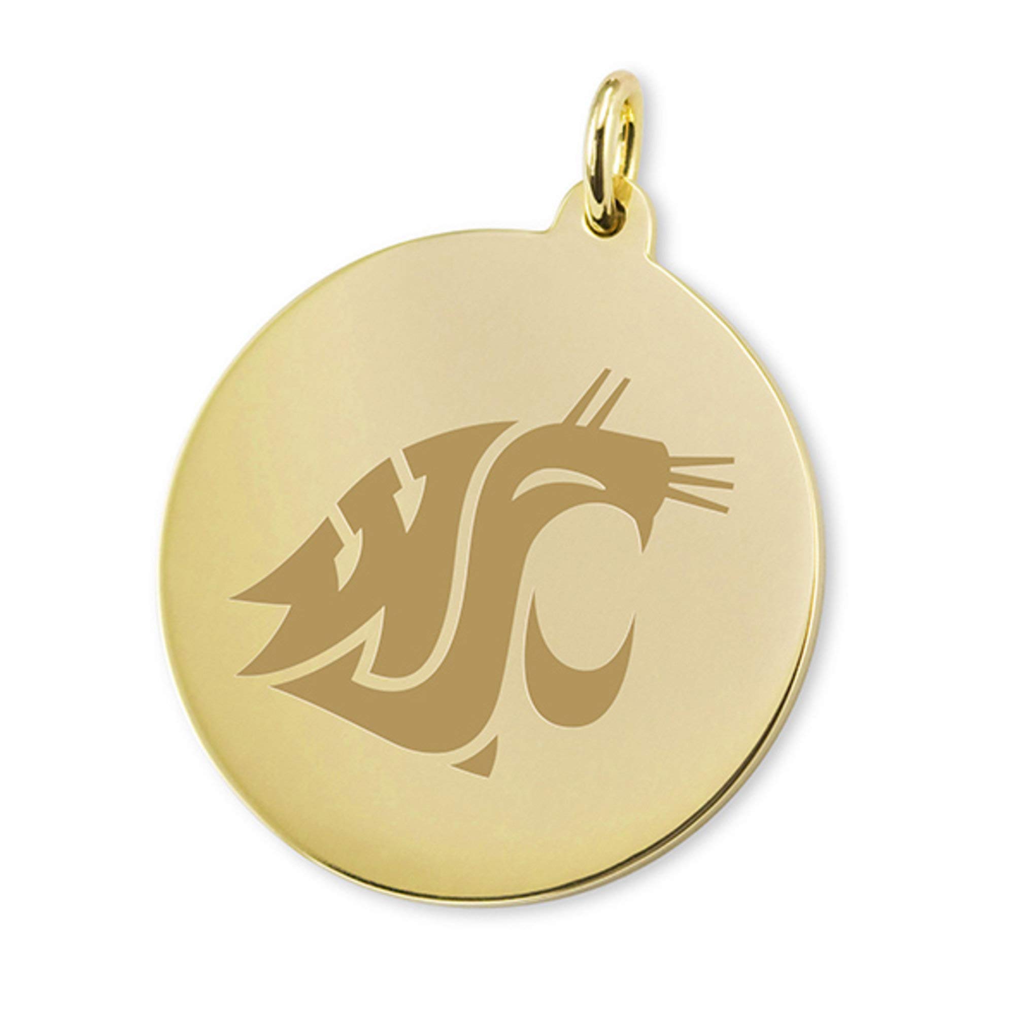 M. LA HART Washington State University 18K Gold Charm